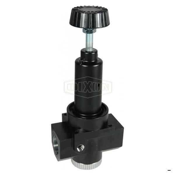 Wilkerson by Self-Relieving Standard High Flow Regulator without Gauge, 3/4 in NPT/BSPP-G, 481 SCFM